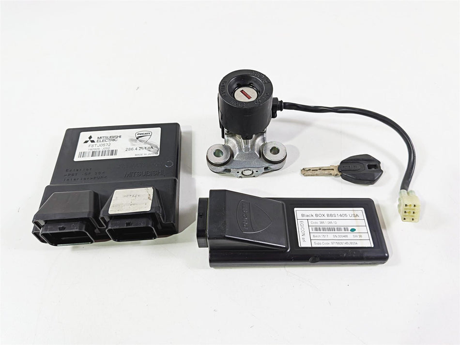 2017 Ducati 959 Panigale Cdi Ecu Ecm Bbox Ignition Switch Key Set 28642671A-Mototech271