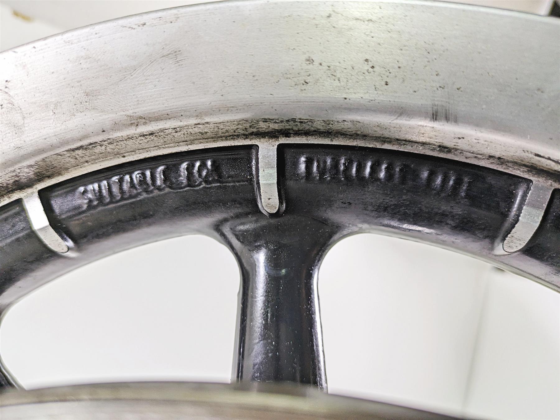 2008 Harley Touring FLHTCU E-Glide 105TH Rear Wheel Rim 9 Spoke 16x3 43402-00B {{ shop.shopifyCountryName }} - Mototech271