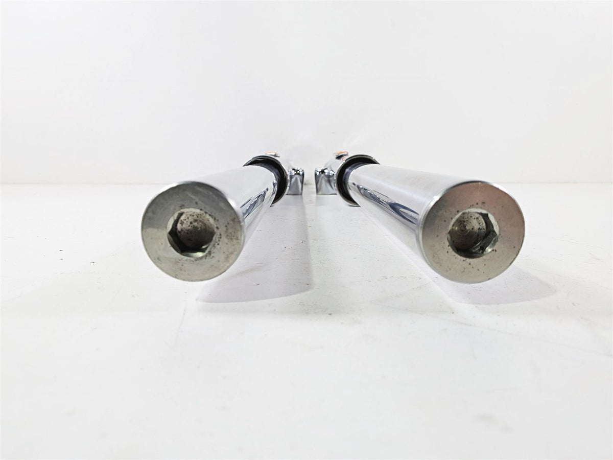 2015 Harley Touring FLTRUSE CVO Road Glide Chrome Front Fork Leg Set 45400043-Mototech271