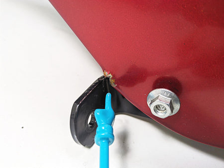 2013 Harley Touring FLHX Street Glide Rear Fender Amber Red Sunglo 58702-09 {{ shop.shopifyCountryName }} - Mototech271