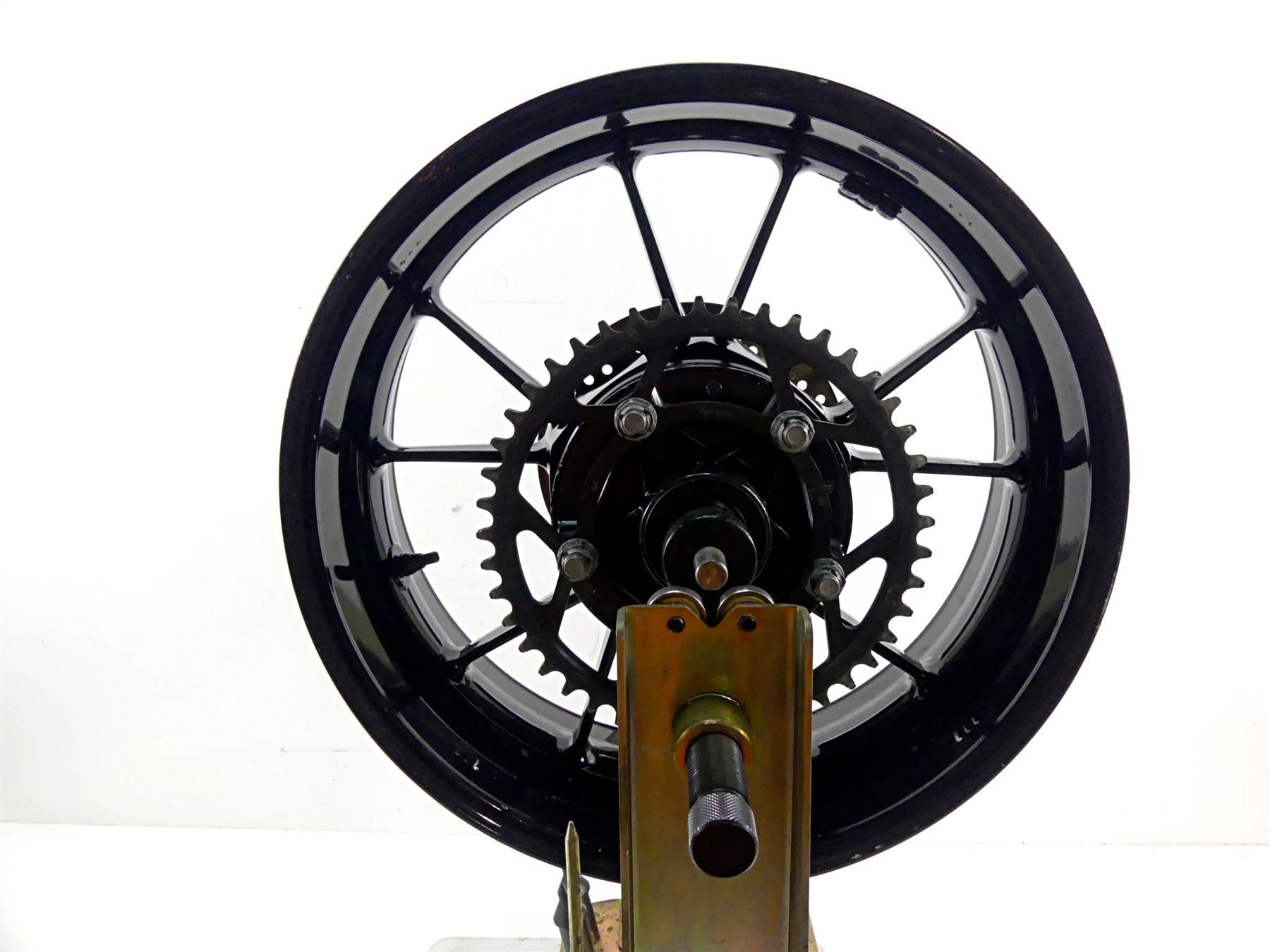 2013 BMW S1000RR K46 Rear 17x6 Wheel Rim + 44T Sprocket - Read 36317721079