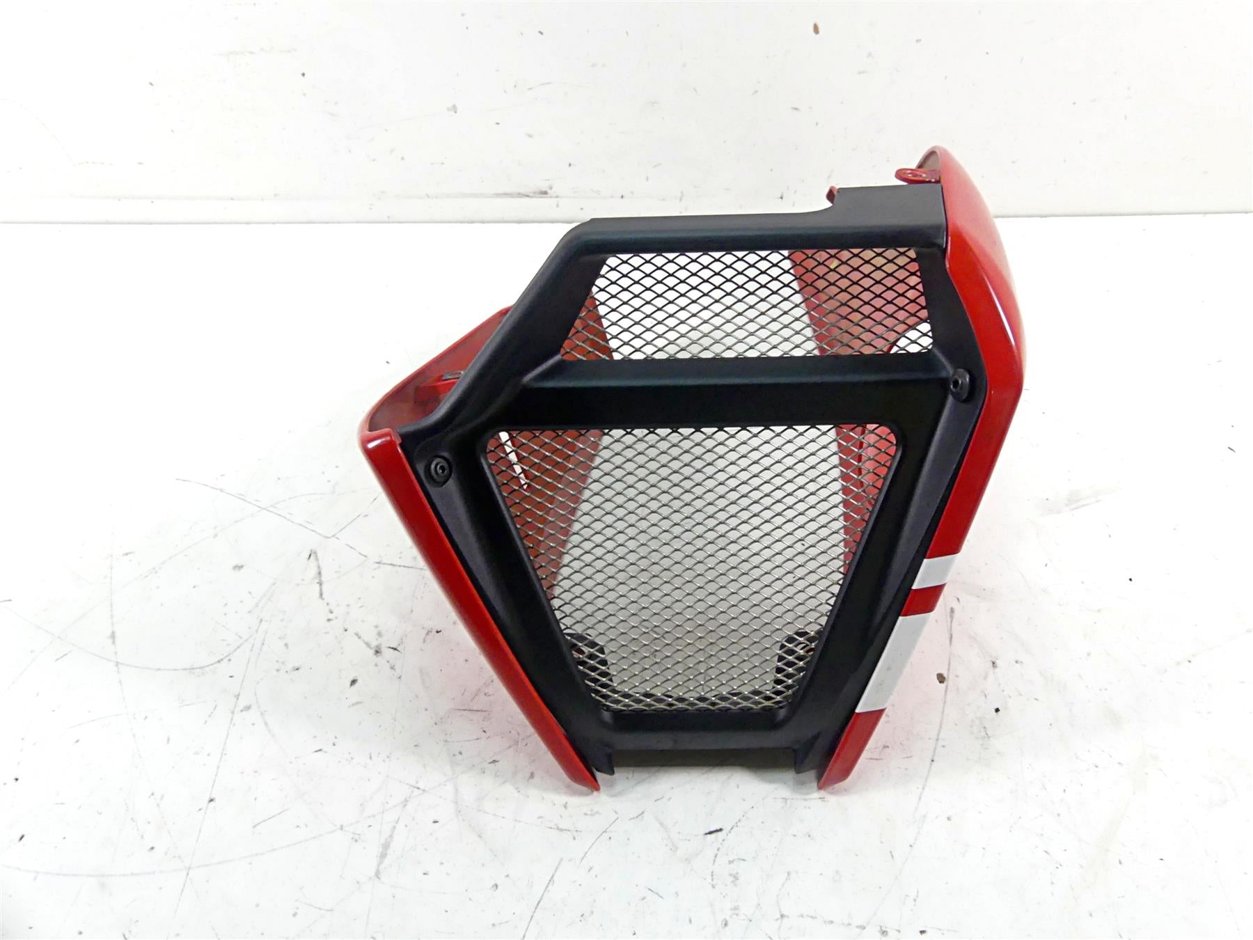 2013 Ducati Diavel Red Lower Engine Spoiler Cover Fairing 48013161A 48013151A {{ shop.shopifyCountryName }} - Mototech271