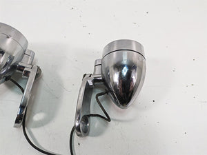 2000 Harley FXSTS Softail Springer Aftermarket Front Spot Light Set - Read