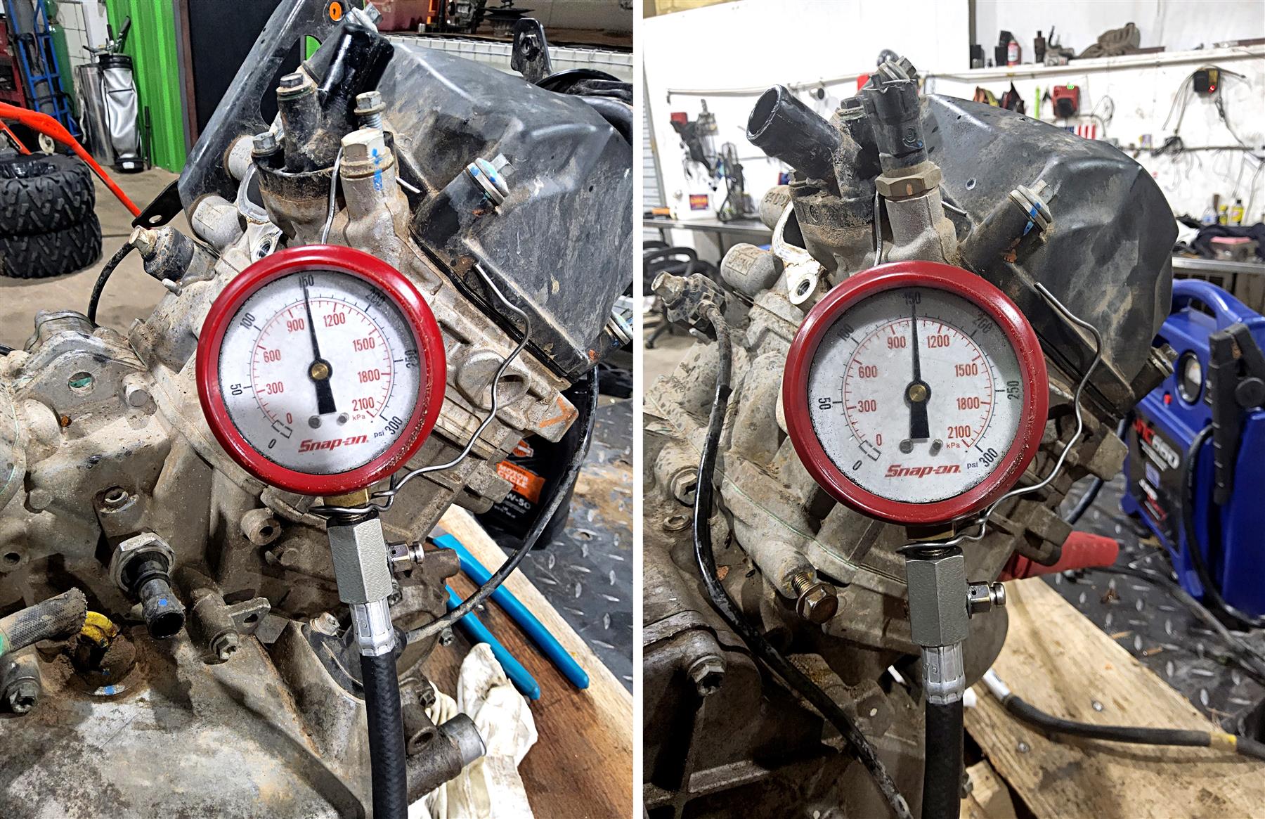 2018 Can Am Commander 1000R XT Cylinderhead Cylinder Head Set -1k Only 420413106 {{ shop.shopifyCountryName }} - Mototech271