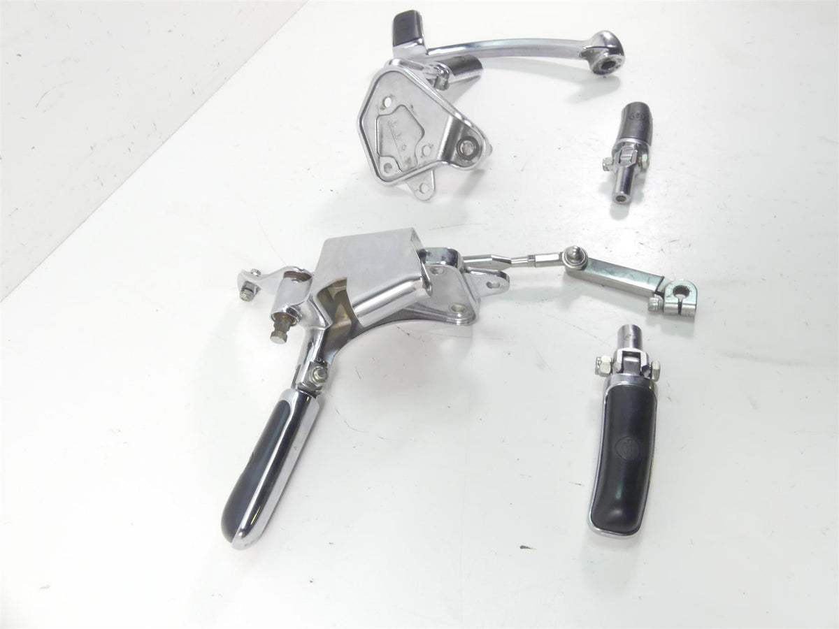 2004 Harley Softail FXSTD SE CVO Deuce Chrome Footpeg Shifter Brake Ped 33921-00 {{ shop.shopifyCountryName }} - Mototech271