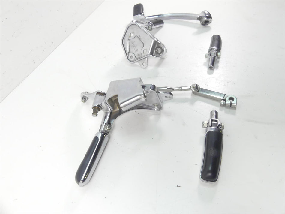 2004 Harley Softail FXSTD SE CVO Deuce Chrome Footpeg Shifter Brake Ped 33921-00 {{ shop.shopifyCountryName }} - Mototech271