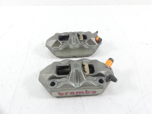 2015 Ducati Diavel Carbon Red Front Brembo Brake Caliper Set 61040901C 61040911C | Mototech271