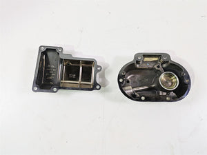 2007 Harley Touring FLHRSE CVO Road King Transmission Chrome Cover Set 34469-06B