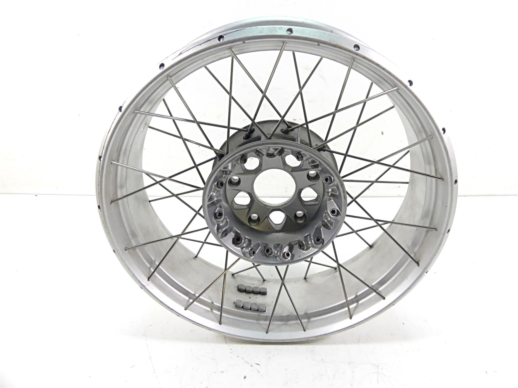 2015 BMW R1200GS GSW K50 17x4.5 Straight Rear Wheel Spoke Rim 36318526651 | Mototech271