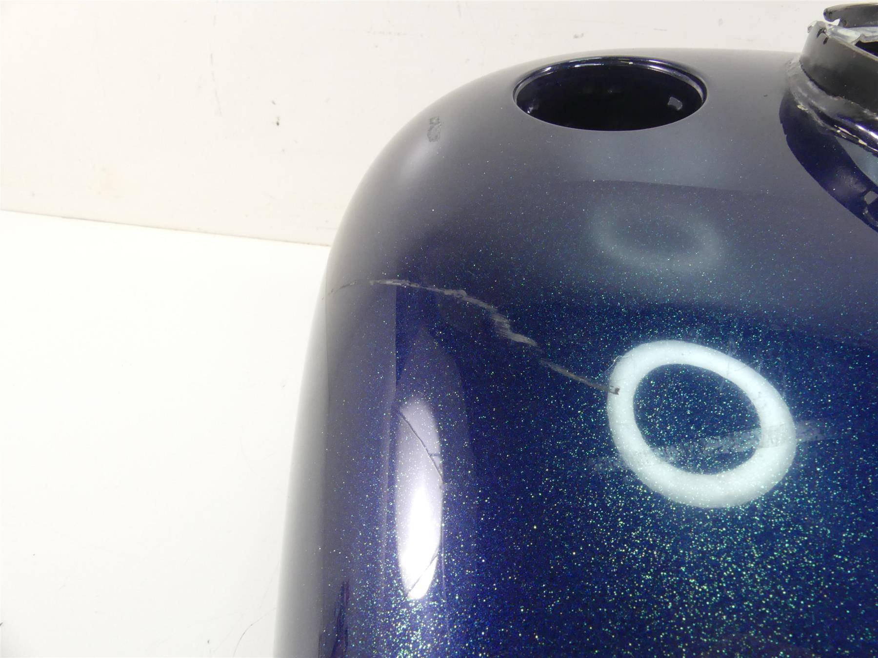 2016 Harley Touring FLHR Road King Fuel Tank Cosmic Blue Pearl - Read 61000691 {{ shop.shopifyCountryName }} - Mototech271