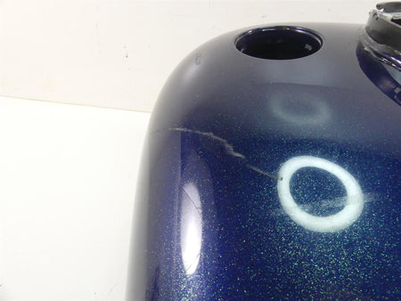 2016 Harley Touring FLHR Road King Fuel Tank Cosmic Blue Pearl - Read 61000691 {{ shop.shopifyCountryName }} - Mototech271
