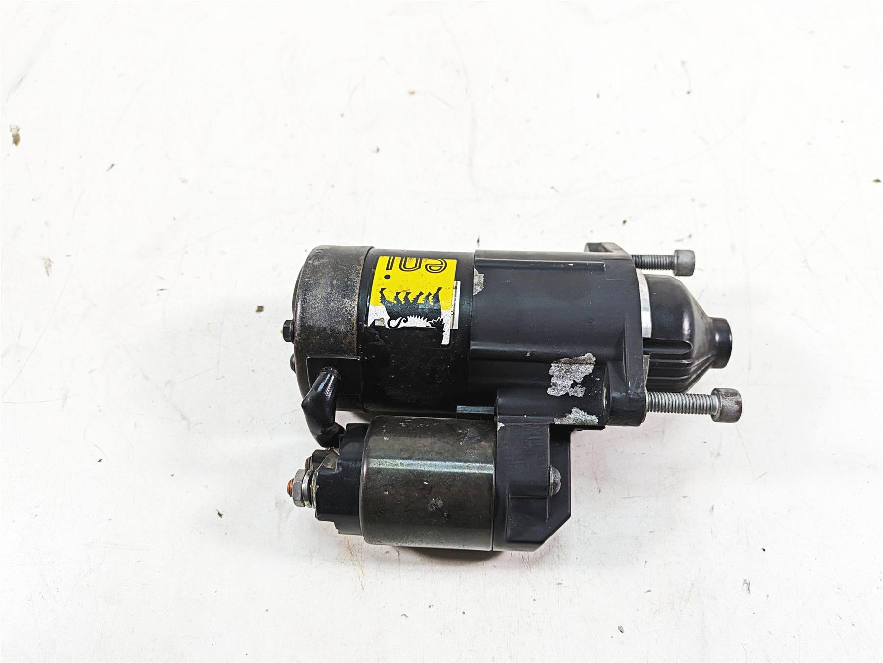 2013 Moto Guzzi V7 750 Stone Engine Starter Motor & Cover GU05730730 {{ shop.shopifyCountryName }} - Mototech271