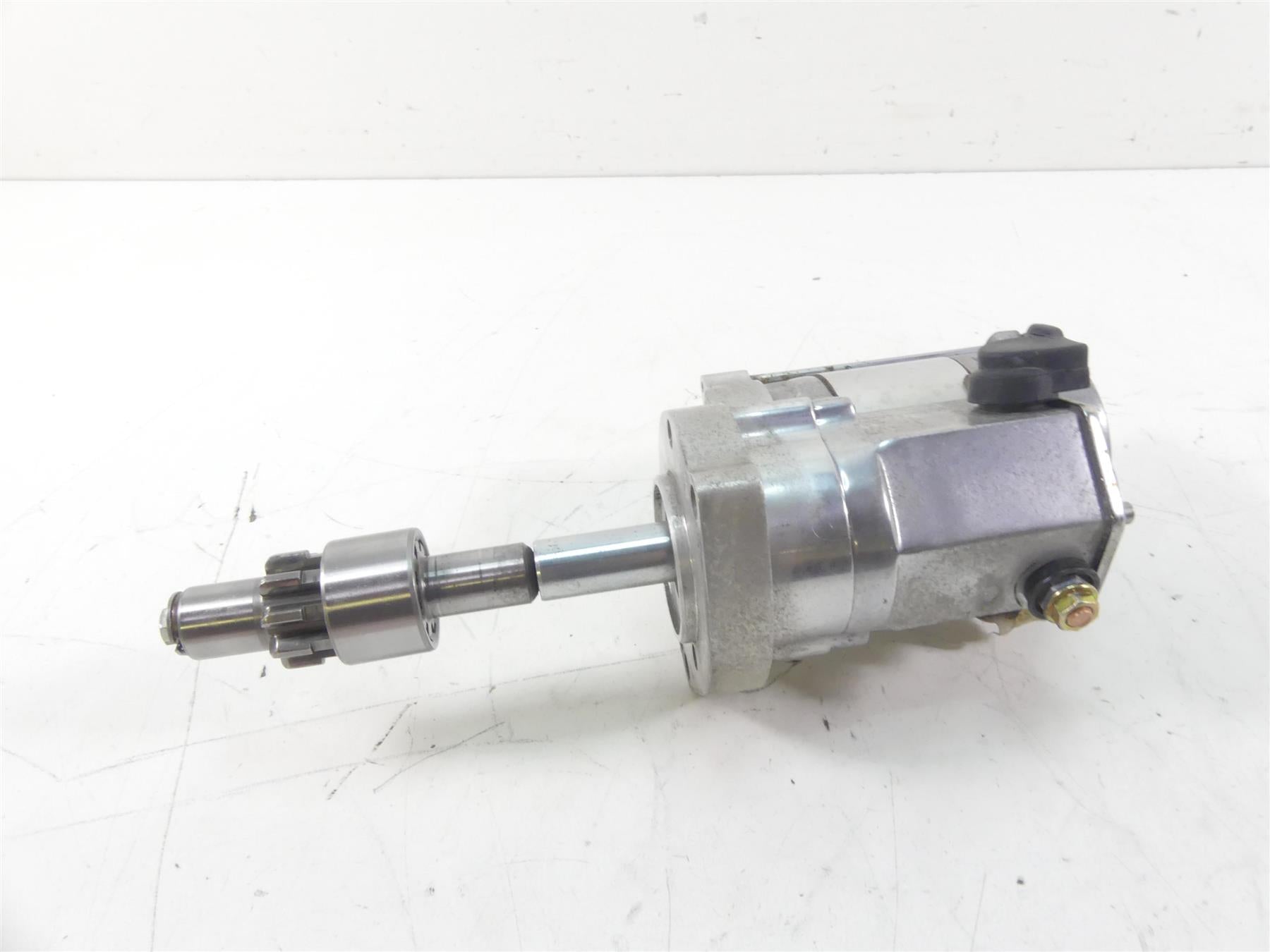 2001 Indian Centennial Scout Aluminum Polished Engine Starter Motor 94-090 {{ shop.shopifyCountryName }} - Mototech271