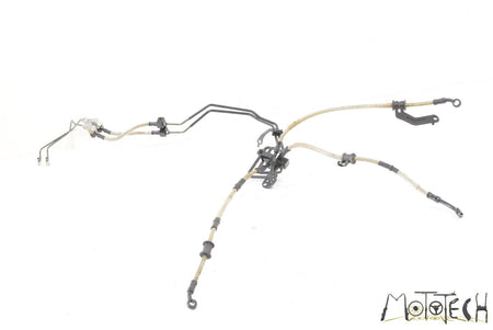 2016 Yamaha R1 YZFR1 S Front Abs Brake Line Set 2CR-2584A-01-00 / 2CR-2584B-00-0 {{ shop.shopifyCountryName }} - Mototech271