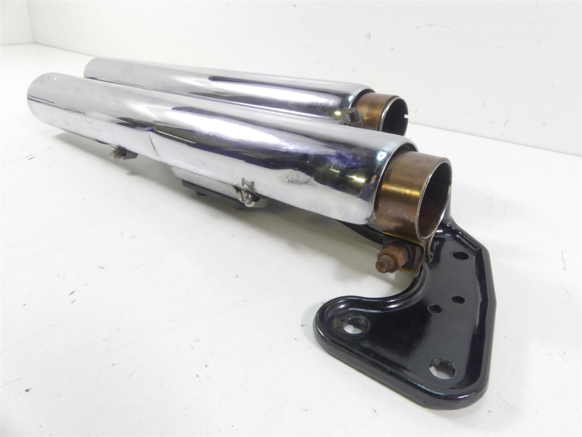 2016 Harley FLS Softail Slim Vance Hines Straightshots HS Slip-On Mufflers 16833 {{ shop.shopifyCountryName }} - Mototech271