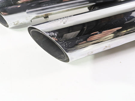 2014 Harley FLS Softail Slim Vance Hines Twin Slash 3" Slip On Muffler READ 16341 {{ shop.shopifyCountryName }} - Mototech271