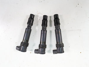 2012 Triumph Tiger 800XC ABS Denso Ignition Coils Stick Coil Set T1291502