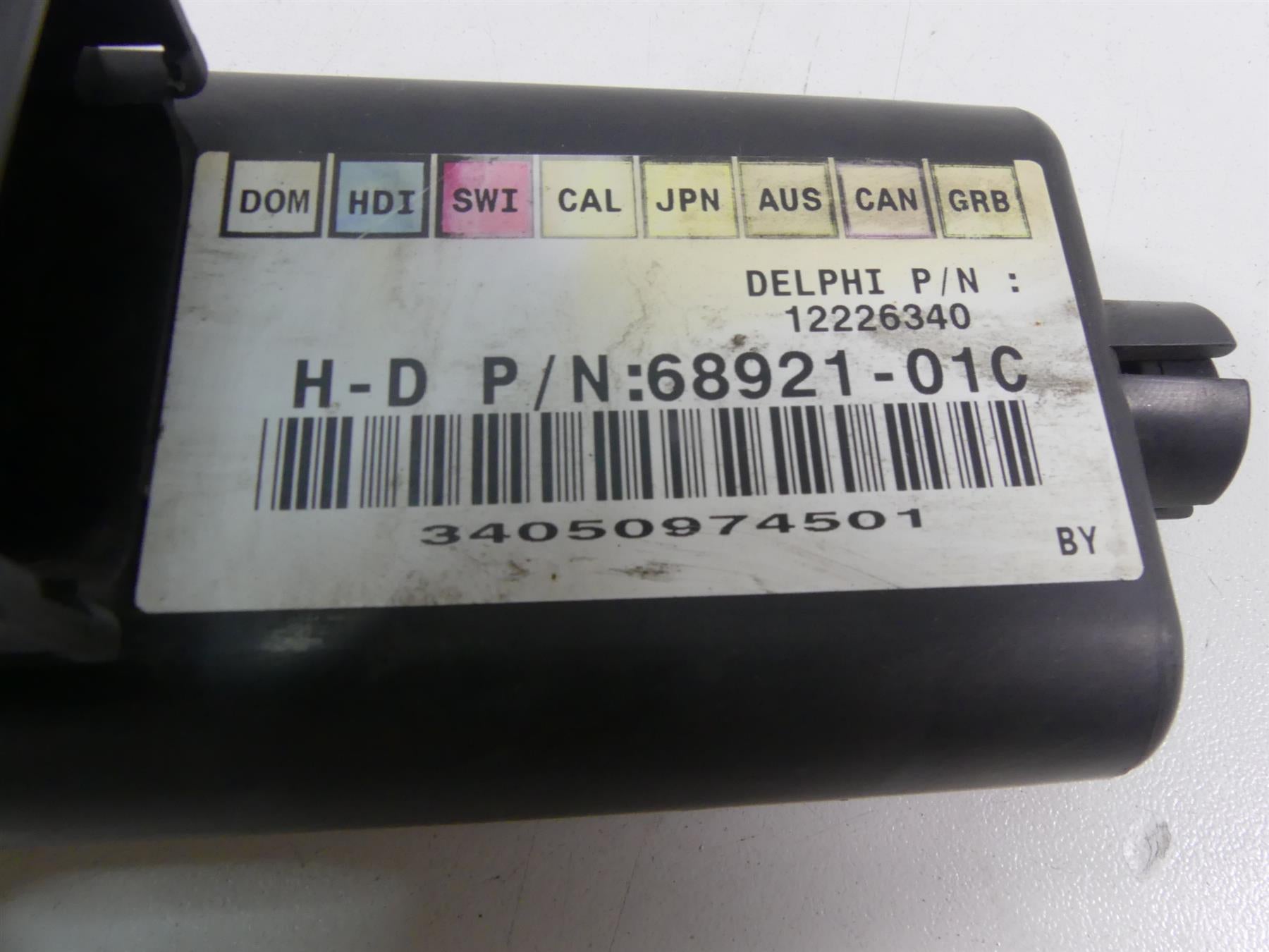 2005 Harley FXDWGI Dyna Wide Glide Delphi Tsm Turn Signal Module 68921-01C {{ shop.shopifyCountryName }} - Mototech271