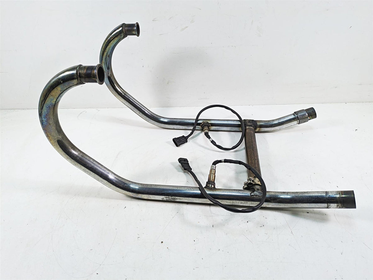 2013 Moto Guzzi V7 750 Stone Exhaust Pipe Header Manifold Set R 887846 L 887847 {{ shop.shopifyCountryName }} - Mototech271