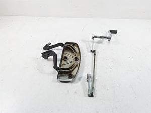 2010 Harley Touring FLHTCU Electra Glide Left Floorboard + Shift Lever 33895-82E | Mototech271