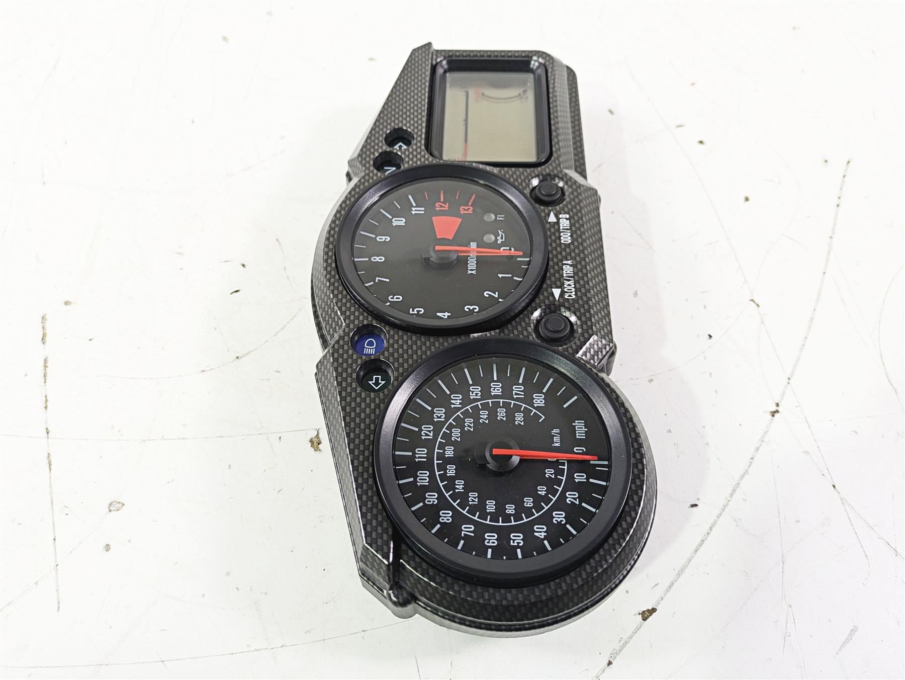 2005 Kawasaki ZX12R Ninja Gauges Speedometer Instrument - 15k