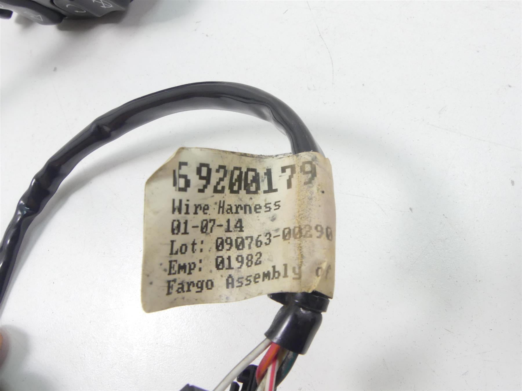 2014 Harley Touring FLHTK Electra Glide Right Hand Control Switch 71500129 {{ shop.shopifyCountryName }} - Mototech271
