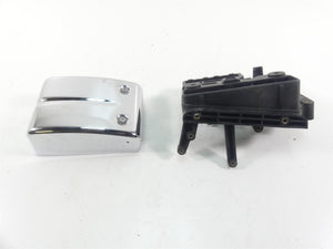 2004 Harley FXDWGI Dyna Wide Glide Electric Tray Holder & Chrome Cover 70367-04B | Mototech271