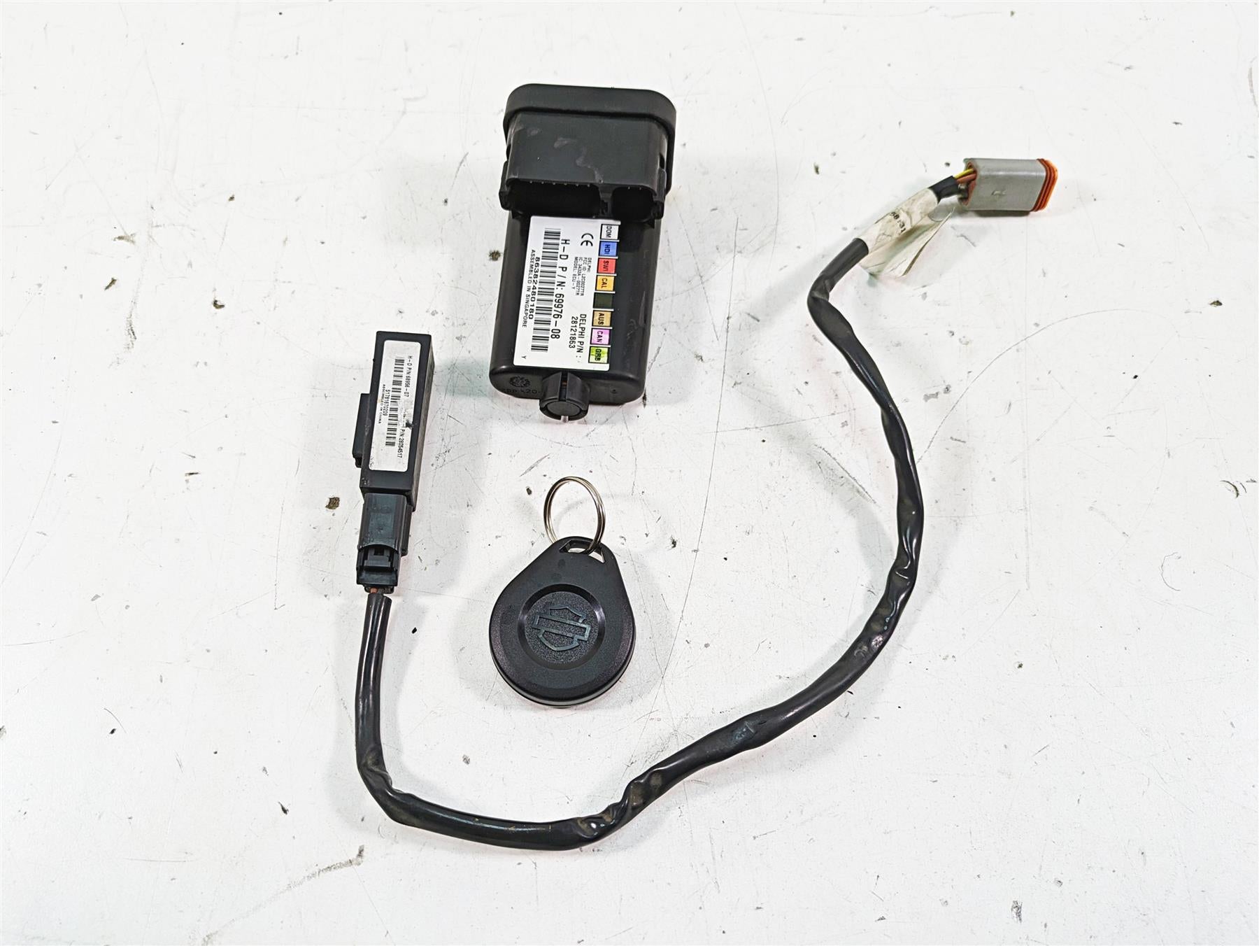 2009 Harley FXCWC Softail Rocker C Tssm Turn Signal Security Module Set 69976-08 {{ shop.shopifyCountryName }} - Mototech271