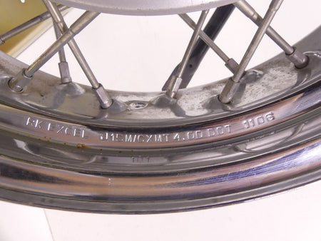 2007 Suzuki VL800 C50 Boulevard Straight Rear 15x4 Spoke Wheel Rim 65311-41F00 {{ shop.shopifyCountryName }} - Mototech271