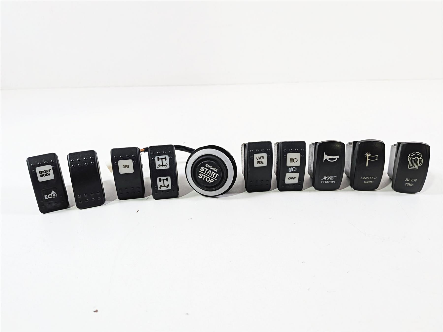 2018 Can Am Maverick X3 XRS Turbo R Light Awd Switch Start Stop Set 710005213-Mototech271