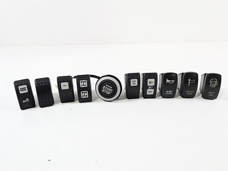 2018 Can Am Maverick X3 XRS Turbo R Light Awd Switch Start Stop Set 710005213-Mototech271