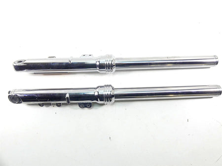 2005 Harley VRSCSE CVO V-Rod 49mm Chrome Front Fork Leg Set 46784-05A 46785-05A {{ shop.shopifyCountryName }} - Mototech271