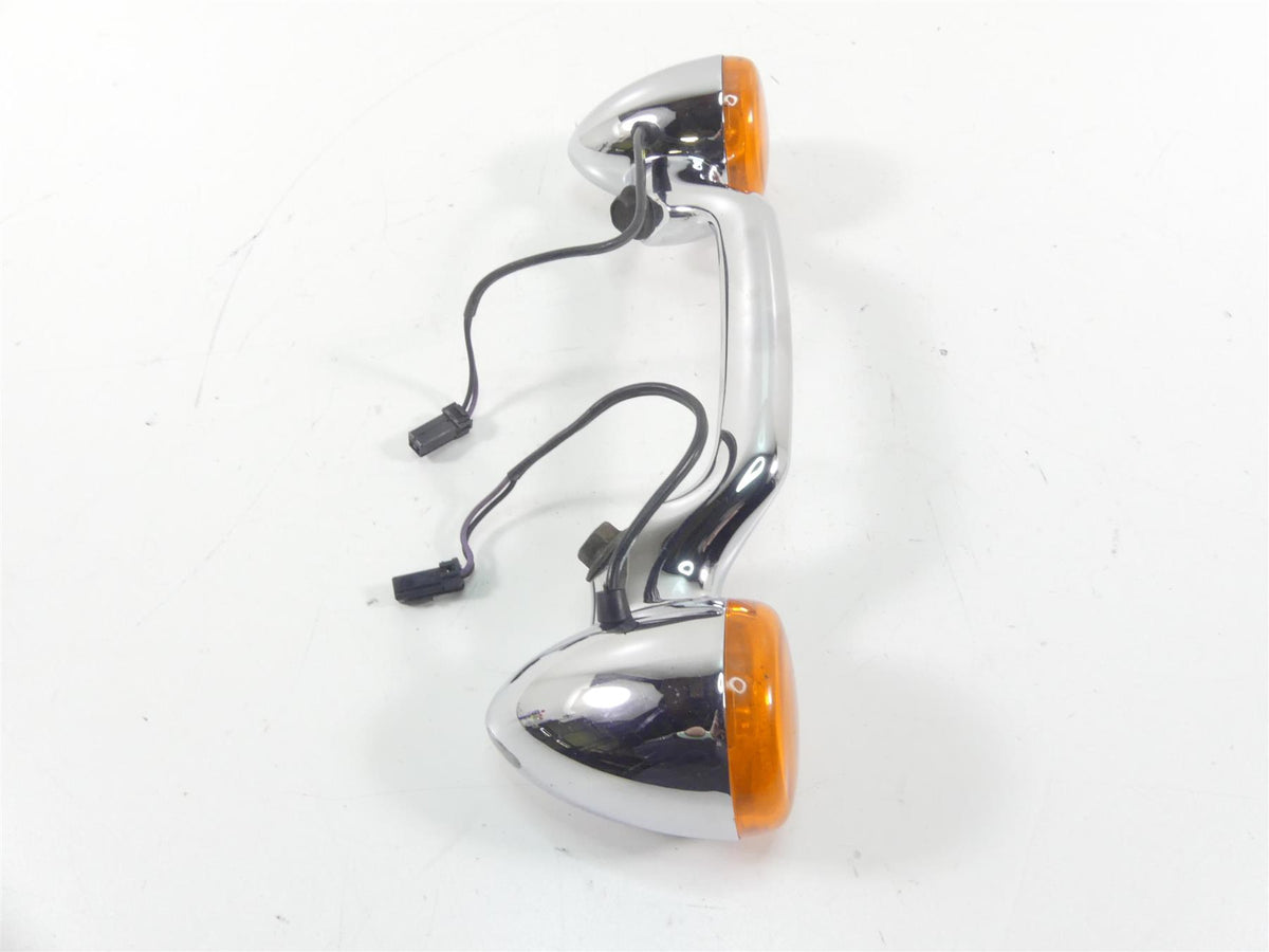 2005 Harley Touring FLHRSI Road King Rear Blinker Turn Signal Bar Set 68508-04 {{ shop.shopifyCountryName }} - Mototech271