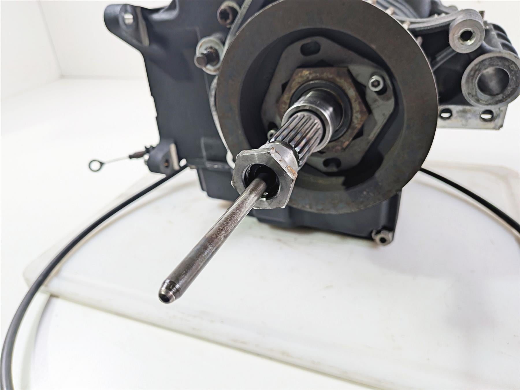 2014 Harley FXDL Dyna Low Rider 6-Sp Transmission Gear Box 30k 33083-10A {{ shop.shopifyCountryName }} - Mototech271