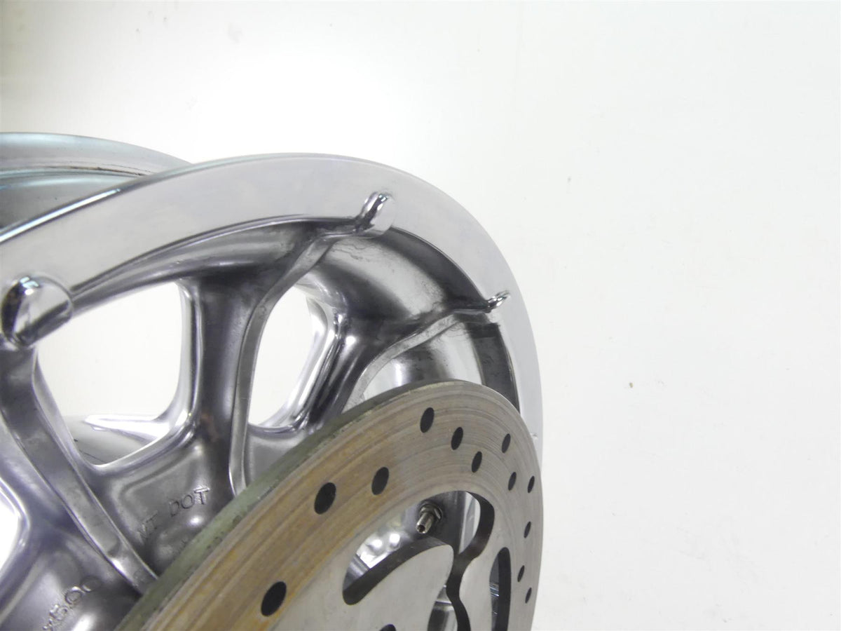 2009 Harley FLHTCU SE4 CVO E-Glide Straight Chrome 16x5 Rear Wheel Rim 42170-09 {{ shop.shopifyCountryName }} - Mototech271