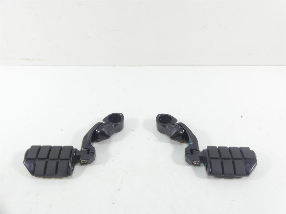2007 Yamaha XVS1300 V-Star Black Adjustable Highway Bar Foot Peg Rests {{ shop.shopifyCountryName }} - Mototech271