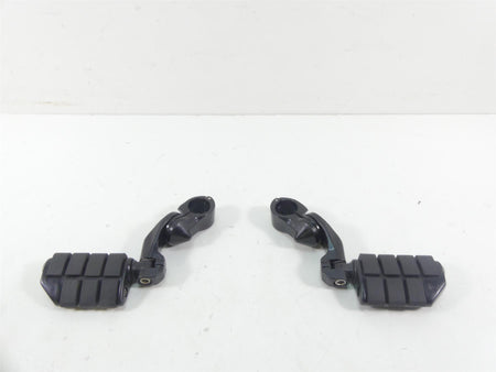 2007 Yamaha XVS1300 V-Star Black Adjustable Highway Bar Foot Peg Rests {{ shop.shopifyCountryName }} - Mototech271