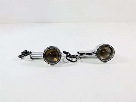 2005 Harley Softail FLSTFSE CVO Fat Boy Rear Blinker Turn Signal Set 69196-03-Mototech271