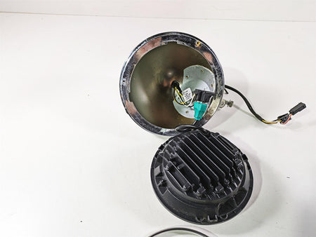 2008 Harley FLSTC Softail Heritage Led Headlight Lamp & Bracket 69748-05B {{ shop.shopifyCountryName }} - Mototech271
