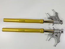 Load image into Gallery viewer, 2017 Aprilia RSV 1100 Tuono V4 Factory Straight Ohlins Front Shock Set  2B003406
