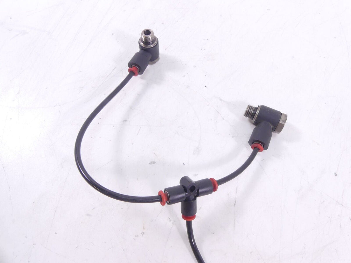 2000 Harley Touring FLHTCI Electra Glide Upper Fork Air Tube Hose Set {{ shop.shopifyCountryName }} - Mototech271