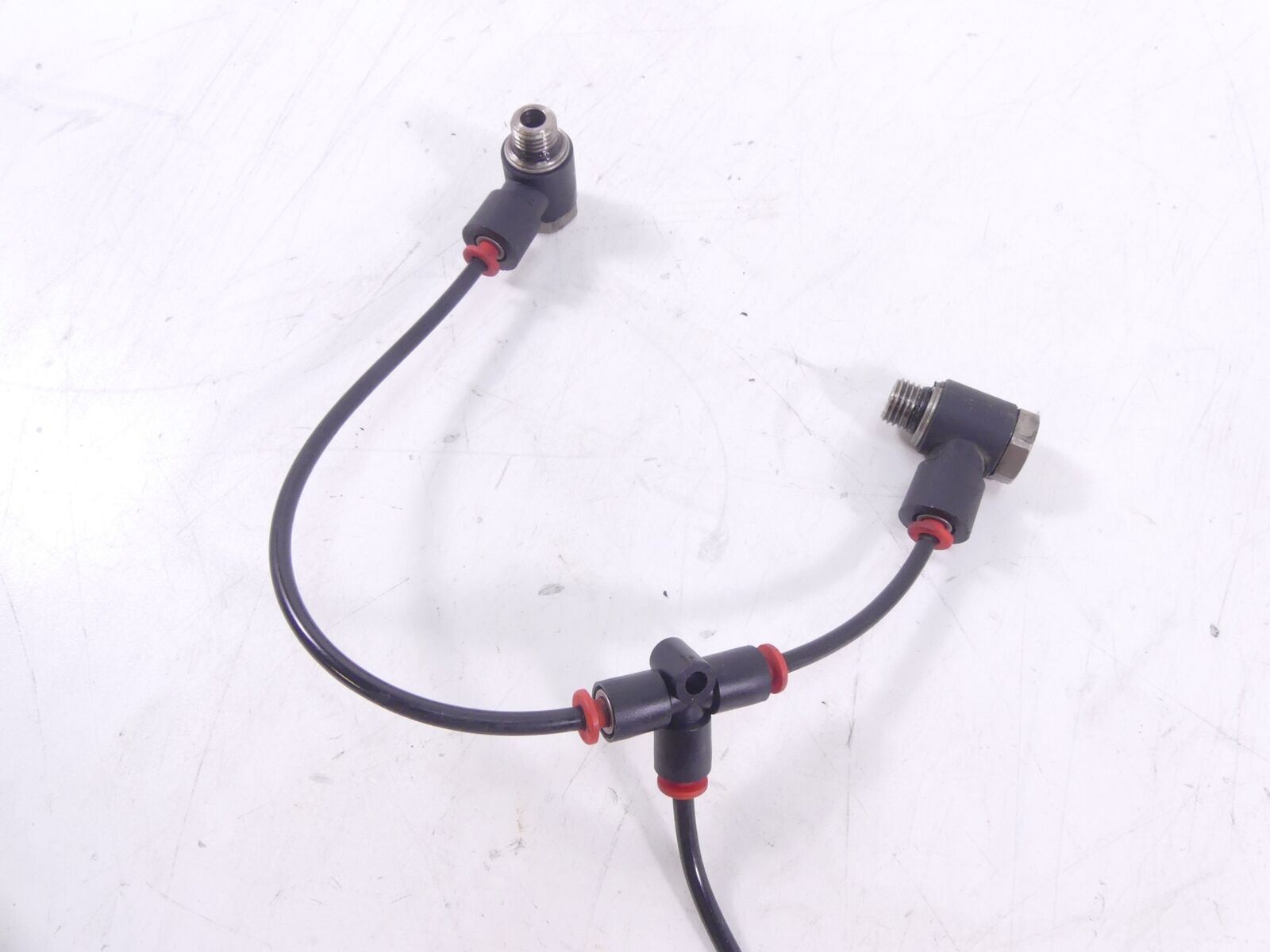 2000 Harley Touring FLHTCI Electra Glide Upper Fork Air Tube Hose Set {{ shop.shopifyCountryName }} - Mototech271