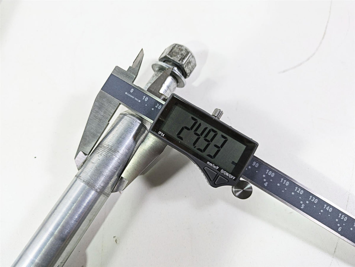 2014 Harley FXDL Dyna Low Rider Front Axle Wheel Spindle 25mm 41628-08 {{ shop.shopifyCountryName }} - Mototech271