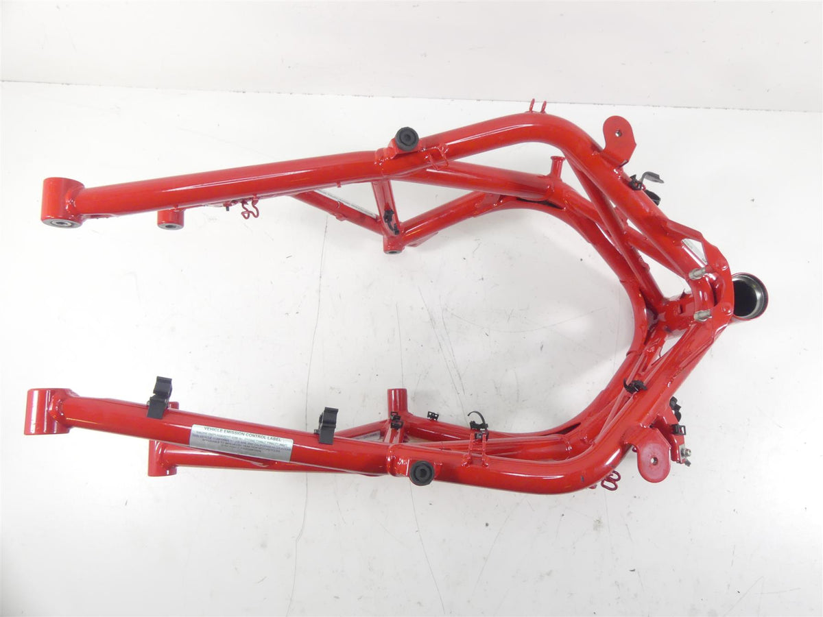 2015 Ducati Diavel Carbon Red Straight Main Frame Chassis Cln Ez Rgstr 470P2012A {{ shop.shopifyCountryName }} - Mototech271