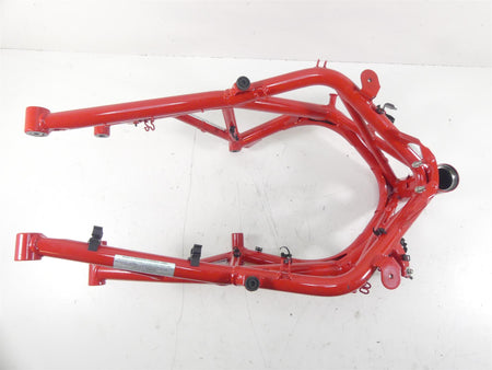 2015 Ducati Diavel Carbon Red Straight Main Frame Chassis Cln Ez Rgstr 470P2012A {{ shop.shopifyCountryName }} - Mototech271