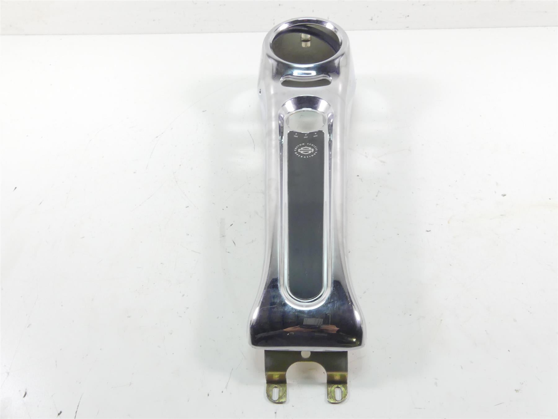 2004 Harley Softail FXSTD SE CVO Deuce Tank Dash Console Cover Panel 71439-00 {{ shop.shopifyCountryName }} - Mototech271