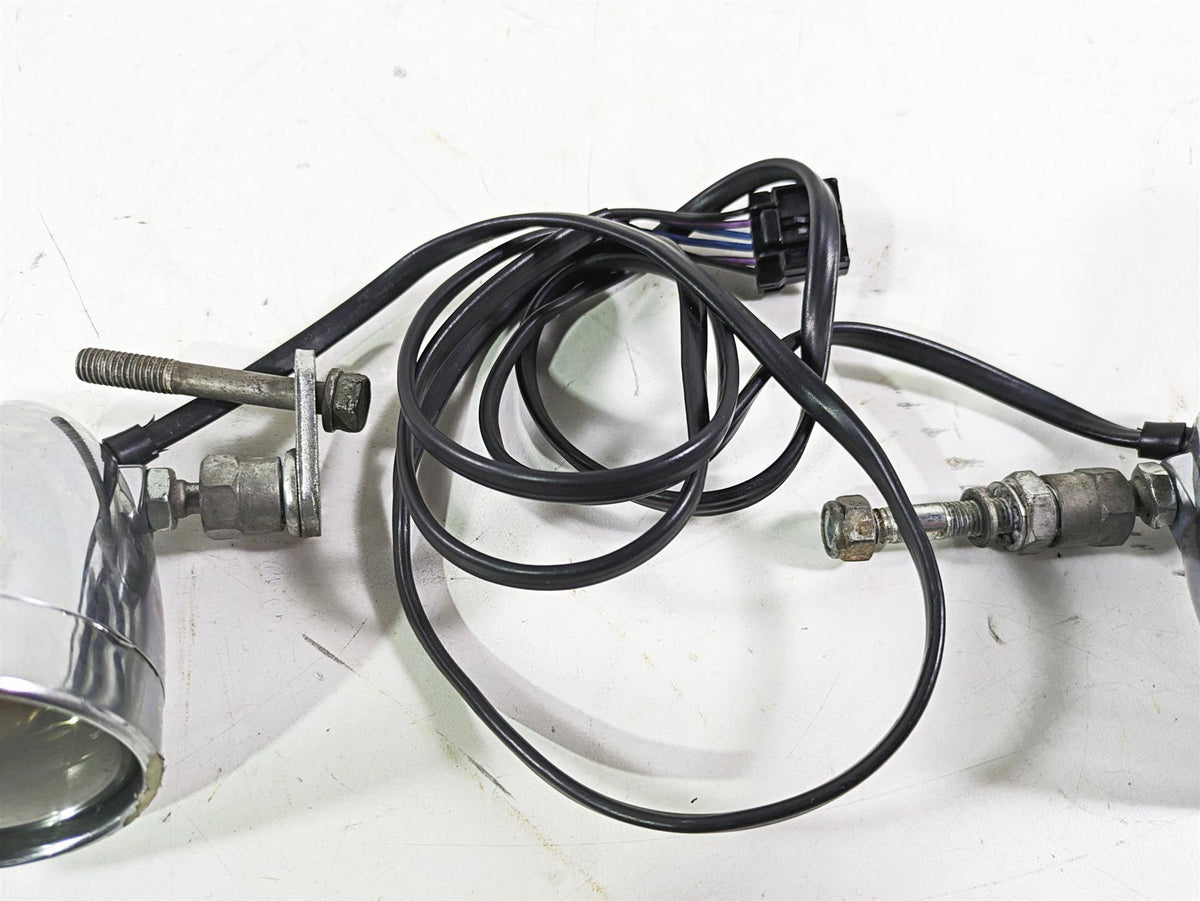 2003 Harley Dyna FXDL Low Rider 100TH Front Blinker Turn Signal Set 68972-00 {{ shop.shopifyCountryName }} - Mototech271