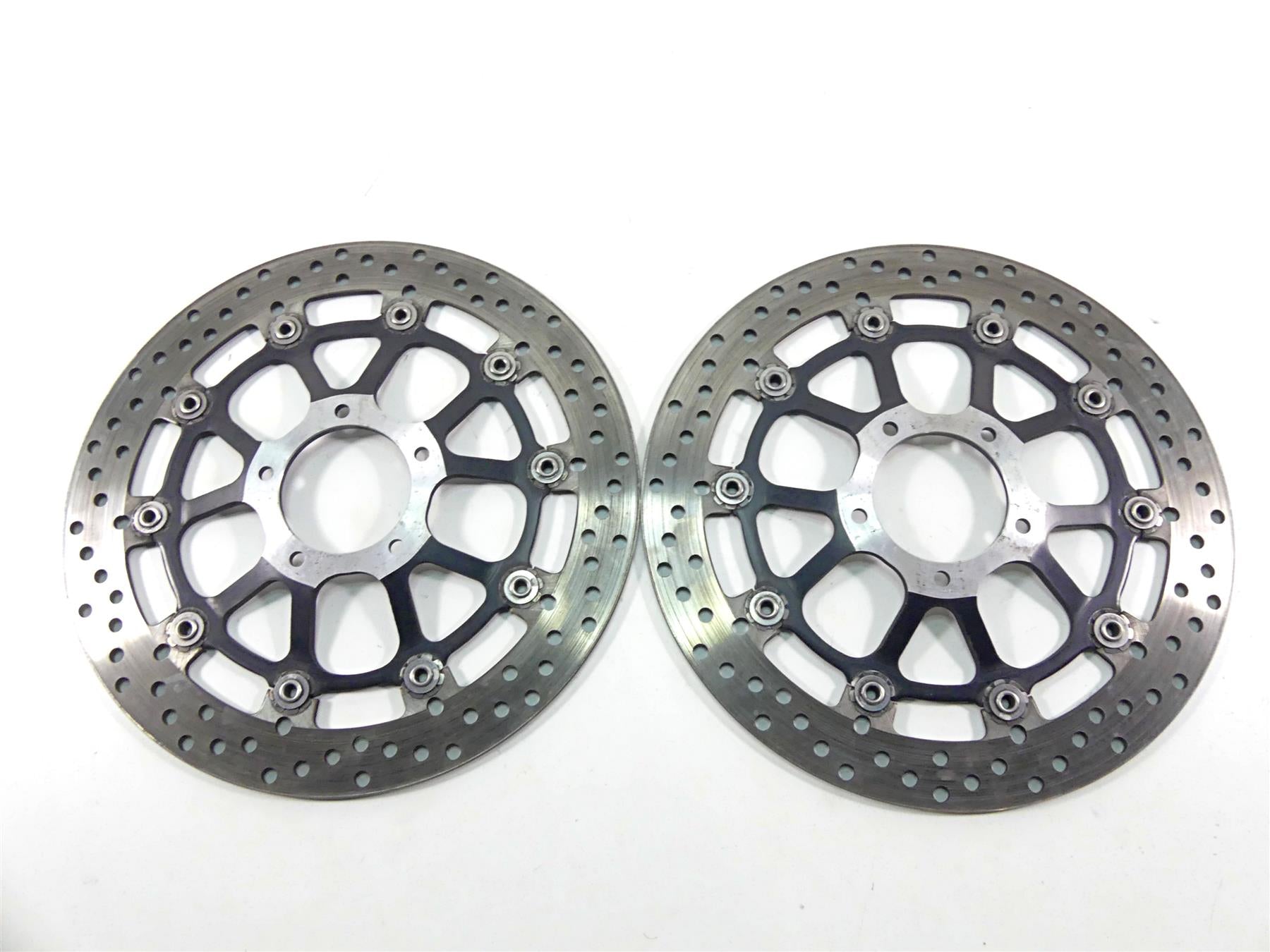 2008 Ducati 848 SBK Front Brake Disc Rotor Set 49240851A {{ shop.shopifyCountryName }} - Mototech271
