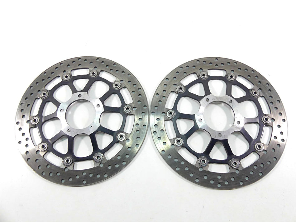 2008 Ducati 848 SBK Front Brake Disc Rotor Set 49240851A {{ shop.shopifyCountryName }} - Mototech271