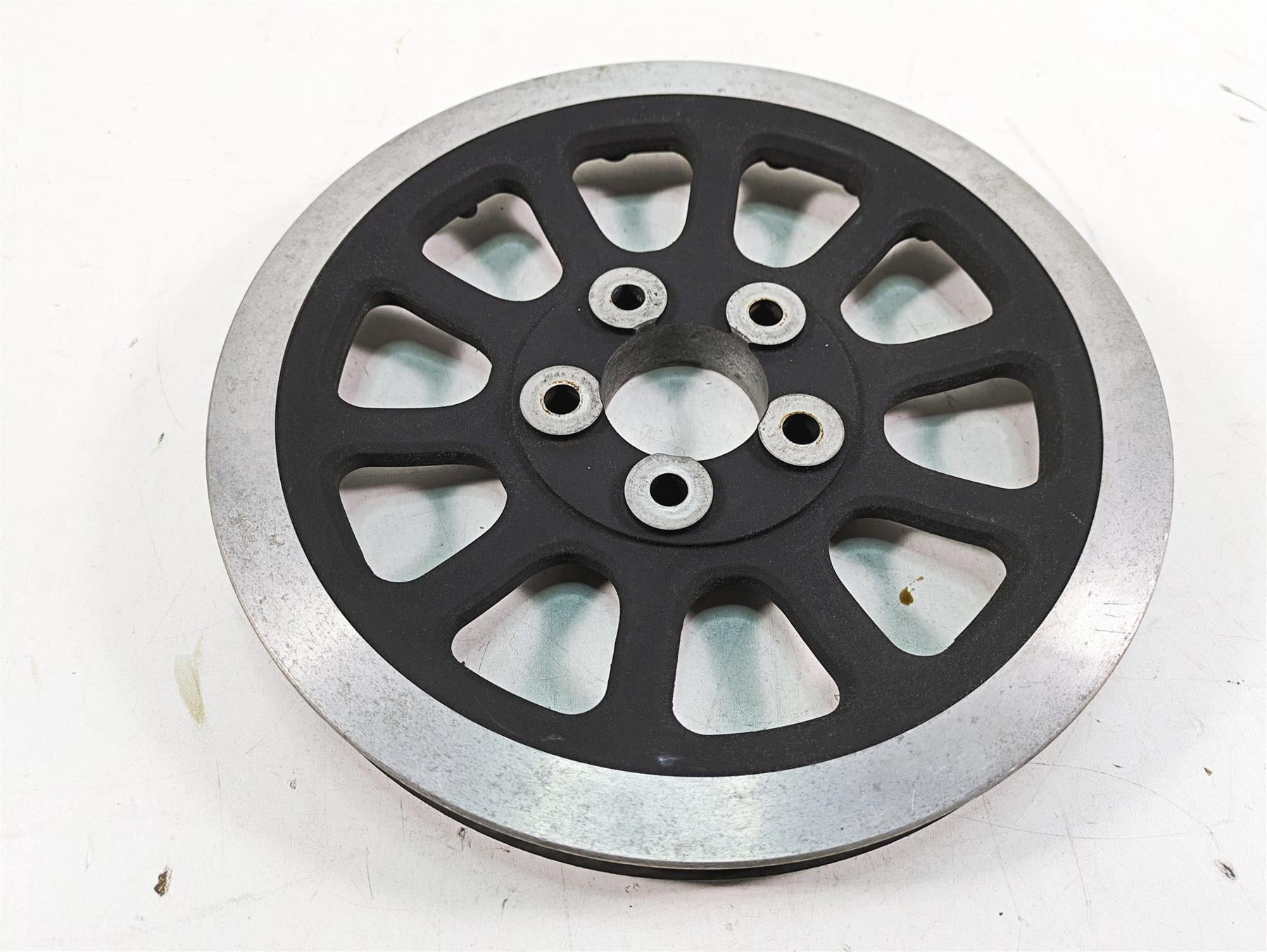 2009 Harley Softail FLSTSB Cross Bones Rear Drive Belt Pulley 66T 7/8 37715-07 {{ shop.shopifyCountryName }} - Mototech271